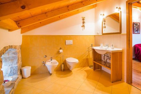 Villa Oliva is an old house made of stones built in the small village of Skrpcici on the island of Krk in Croatia. On the ground floor is the kitchen with the dining table, the spacious living room and a toilet. On the first floor and the attic are f...