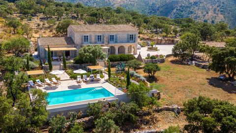 Located in Kerkyra. KEY FACTS Property size: 452,82m2 Land size: 47,566 m2 Number of bedrooms: 5 Number of bathrooms: 5 KEY FEATURES Family villa with beautiful gardens. Elegant and traditional style property. Private location. Panoramic sea views. N...