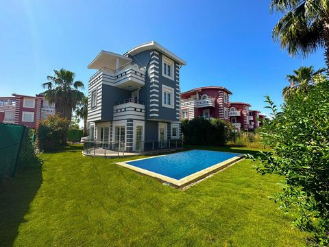 Villa in Belek BHV-455 4+1 300 m2 + 400 m2 land Our 4 bedroom 1 living room detached villa with private garden and private pool is for sale in Belek, the highest quality and luxury area of ​​Antalya. Our villa is located in a green area and offers qu...