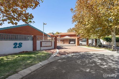 Rob Harwood@Realty proudly presents 1/28 Luton Close Ballajura, an exquisite home nestled in a coveted location, offering unparalleled convenience and comfort with easy access to schools, shops, and transportation. Key Features: Three spacious bedroo...