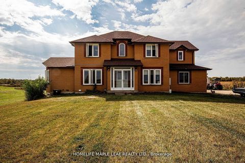 Amazing custom built 2 story 4 bed, 3 washroom house with spacious kitchen, finished open concept basement with large windows, house is very well maintained, Only House included in rent. Ready to move in. 65* 45 *16 feet shed as well as farm land can...