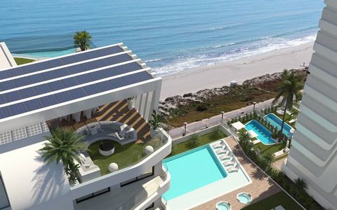Luxury apartments in La Manga del Mar Menor, Costa Cálida A unique project, which combines an exclusive design, an unbeatable location and a superior luxury concept. The 3 buildings, each ten storeys high, will house a total of 117 flats, each with 3...