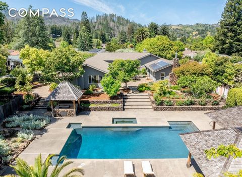 Welcome to 2501 Pinot Way in the heart of St. Helena, CA. This extensively renovated single-story contemporary home offers the ultimate in modern design and luxurious amenities, making it the epitome of Wine Country living. With 5 bedrooms and 3.5 ba...