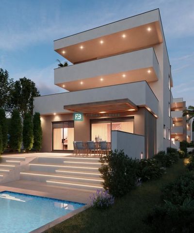 Location: Šibensko-kninska županija, Vodice, Vodice. VODICE - For sale, a modern two-bedroom apartment located on the 2nd floor in a quiet area of the city! It is located in an excellent location, in the immediate vicinity of a school, kindergarten a...