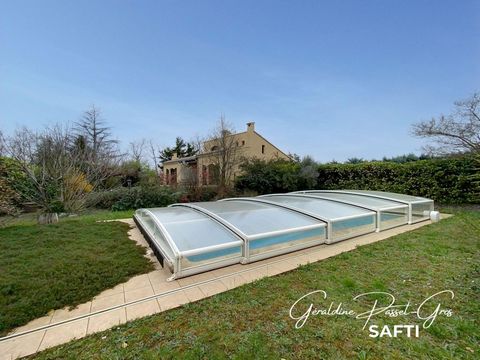 Maison familiale avec piscine et grand terrain – Montélier