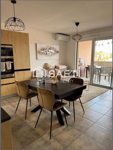 Appartement T3 2 chambres térrasse