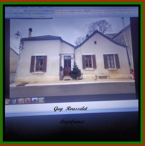 Maison à vendre de campagne-Garage-Dépendance (4 pièces CRY SUR ARMANCON)