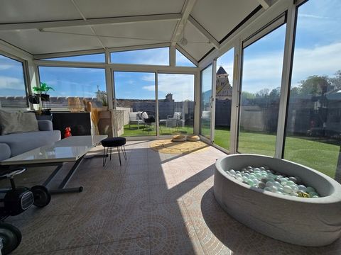 Appartement à vendre 5 pièces duplex de 126.53 utiles + 40 m² de terrasse sud (véranda 14m²) comprise (91)