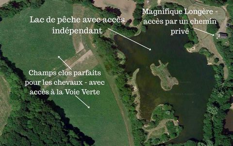 Prox. Fougères - étang pêche, 9.6 ha, Voie Verte