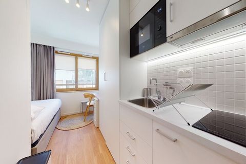 Checkmyguest vous propose ce studio moderne situé dans le 17e arrondissement de Paris, au cœur d'un quartier résidentiel dynamique et bien desservi. Situé dans une résidence haut de gamme, cet appartement allie confort et prestations haut de gamme. P...