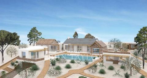 Excepcional y exclusiva Parcela de 2892 m2 con proyecto arquitectónico aprobado para construir una villa contemporánea de 600 m2 situada en la urbanización Casas da Colina. La propiedad de diseño moderno consistirá en la villa principal con 3 suites,...
