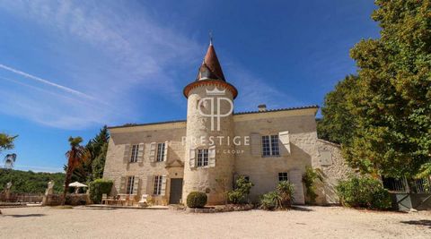 A truly enchanting Medieval French chateau, with a rich historical background, and renovated with care, featuring original details and modern comfort throughout. Nestled in the tranquil Agenals countryside, this remarkable property also features a ch...