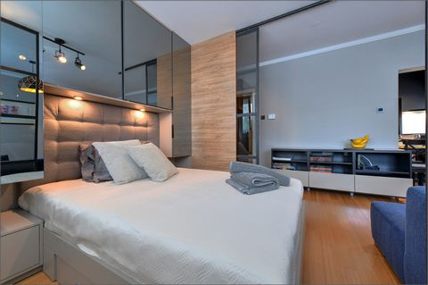 Brand new studio apartment City Lodge Zagreb is situated at the eastern part of Zagreb. Parking is available in front of the apartment and is free of charge. Very modernly decorated and equipped with everything you need and for a longer stay it is id...