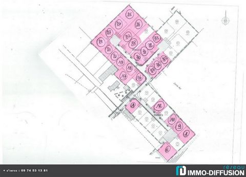 Mandate N°FRP140422 : NARBONNE: 15 to 20 min inland direction. Find your land in this pretty subdivision, in the countryside. Still a few lots for sale: area between 300 and 600 m2. Free constructions. 150 m2 of floor area. Consult us. In pink on the...