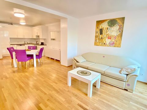 Our cozy apartments are located in a new building in Vienna in the 9th district opposite Vienna's private clinic and near the children's hospital, Goldenes Kreuz and AKH with very good subway and tram connections to the city center, Westbahnhof and P...