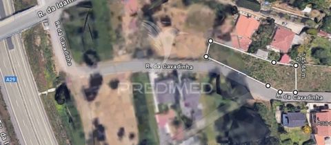 Rustic Land, for construction of House, Idanha Espinho 2.3 Km from the Beach Area: 805m2 Schedule your visit...