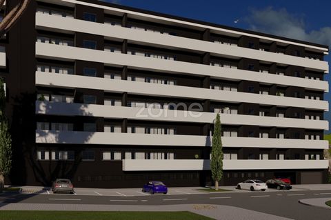 Identificação do imóvel: ZMPT566831 Apartamento T3 novo, próximo ao Parque Urbano dos Moutidos, em Águas Santas – Maia, com varandas, garagem (box) e as seguintes características: - Área de 109,50 m2; - Varandas de prolongamento da sala (4,50 m2), co...