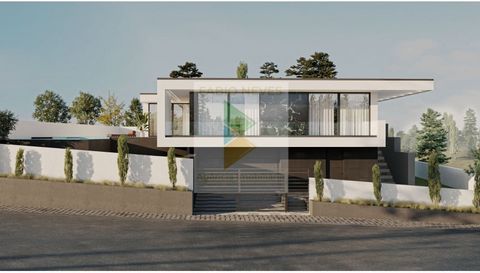 Luxe villa met 4 slaapkamers ingevoegd in het luxe en exclusieve golfcomplex van Ponte de Lima, bestaande uit: 4 slaapkamers, 5 badkamers, 2 woonkamers, waarvan één gewijd aan de bioscoopzaal, garage voor 2 auto's, binnen- en buitenzwembad en eerstek...