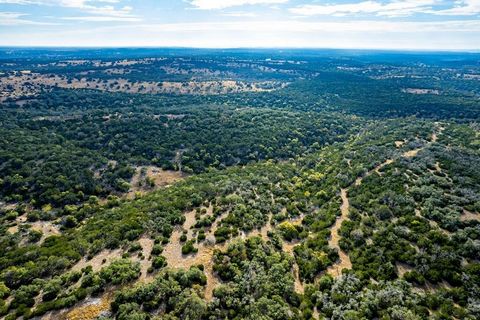 Own a gorgeous piece of Texas with FOREVER VIEWS of the Hill Country and LIVE WATER! This is a heritage ranch held by the same family for over 100 years. The property is home to the HEADWATER SPRINGS of Town Creek (yes that Town Creek that flows thro...