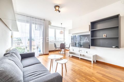 Zagreb, , Trešnjevka, Adžijina beautiful two-room apartment 50m2 A beautiful two-room apartment for rent on the fifth floor in a new building, located in Božidara Adžije Street. The apartment is only a few minutes away from the city center, and is su...