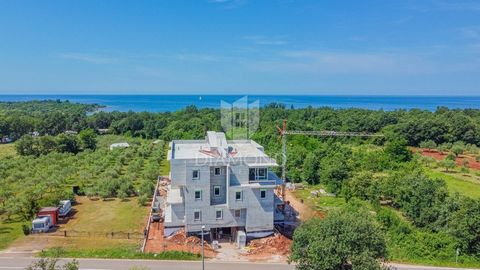 Location: Istarska županija, Umag, Lovrečica. Umago, San Lorenzo, dintorni! Questo eccezionale appartamento con piscina si trova a soli 500 metri dal mare! L'appartamento si trova al 1° piano di un moderno edificio nuovo con 12 appartamenti. La super...