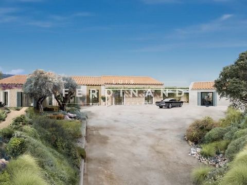 Finca elegantie in harmonie met de natuur en uitzicht op de bergen Midden in het betoverende mediterrane landschap van Mallorca verrijst een nieuw gebouwde finca, die naar verwachting in het eerste kwartaal van 2025 klaar moet zijn. Dit prachtige pan...