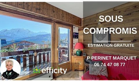 74920 COMBLOUX - SKI ON FEET - CRY AREA - ''LES PORTES DU MONT BLANC'' SKI AREA - FREE SHUTTLE to the VILLAGE - Patricia PERINET MARQUET and EFFICITY offer you this charming apartment with an area of ​​78.16 M² CARREZ. located on the FOURTH floor wit...