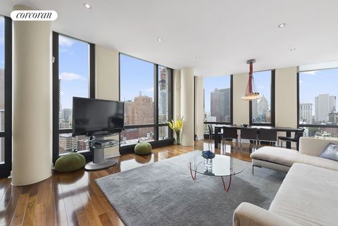 Located on the 21st floor of Tribeca's finest full-service condominium, Apt. #2150 is a coveted NE corner unit offering 1,771sf with 2 beds, 3 full baths, walnut floors and floor-to-ceiling windows offering dynamic and iconic downtown New York City v...