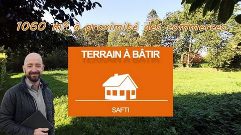 Terrain constructible au bourg dans quartier calme