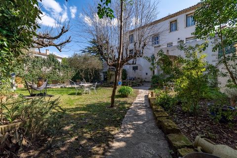 EXCEPTIONNEL ET RARE DANS LE CENTRE DE SOMMIERES : Maison de Maître avec Piscine (30)