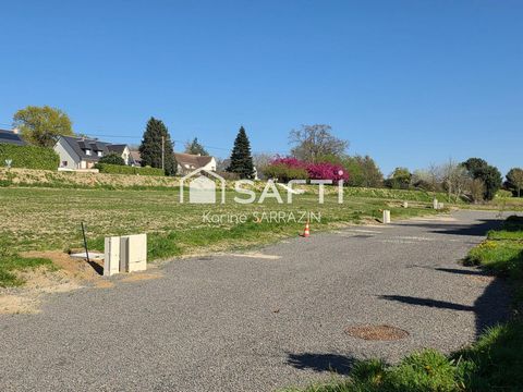 parcelle constructible viabilisée de 531 m²