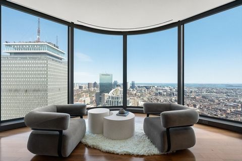 Welcome to One Dalton Unit 5302 - an exquisite sanctuary in the sky. Nestled within the prestigious Four Seasons Private Residences, this premier unit offers an unparalleled living experience in one of Boston's most exclusive communities.This sophist...