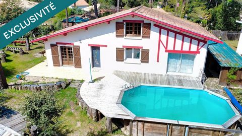 Maison avec piscine, cadre recherché et calme.