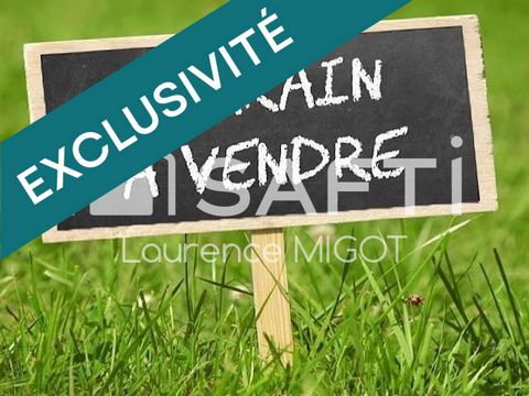 Joli terrain de 522 m². Lusanger