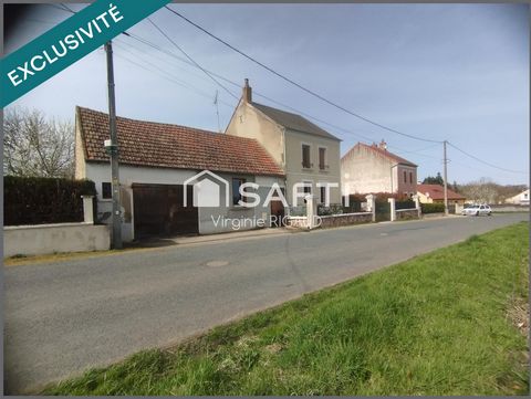 A vendre maison avec trois chambres,et un terrain