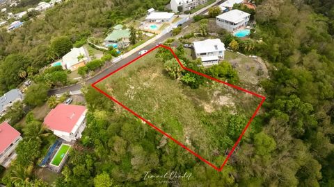 ? À vendre Terrain de 2307 m2 avec vue mer dans un lotissement prisé au Gosier LE GOSIER (971)