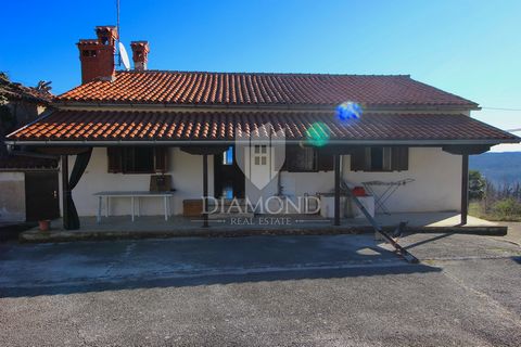 Location: Istarska županija, Pićan, Sveta Katarina. Sveta Katarina, surroundings, house with property in a small, quiet village Near the town of Pićan, there is a property with two stone houses, garages, taverns, storage. The total area is 340 square...