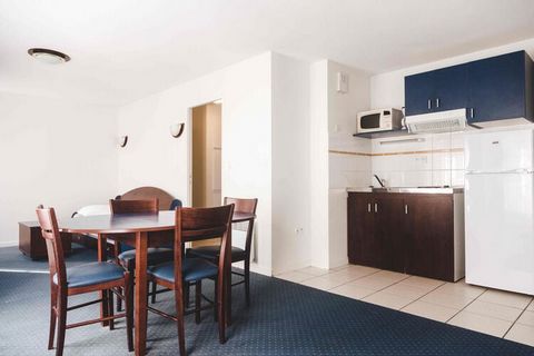 Comfortable, fully furnished apartments for 2 to 4 people. The residence consists of four buildings, each with three stories. There are 2-person studios (FR-86270-01), 3-person studios (FR-86270-02), 4-person one-bedroom apartments (FR-86270-03) and ...