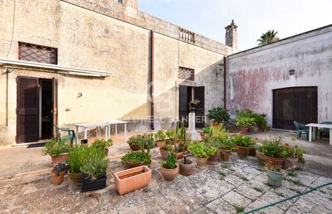 PUGLIA- SALENTO- CUTROFIANO In the heart of Salento, a few kilometers from Maglie and Corigliano, we are pleased to offer for sale an old restored farmhouse. The structure consists of a main building and two independent units. All three houses, chara...