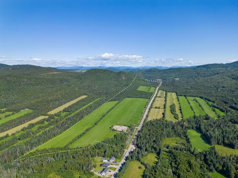 UNIQUE! RARITY! Huge land of 6,280,000 SF with a cultivation potential of nearly 21 hectares, Bordered by the street and easy to access directly, Beautiful moose and deer hunting territory, Access to a river for fishing, Snowmobile trail nearby, Get ...
