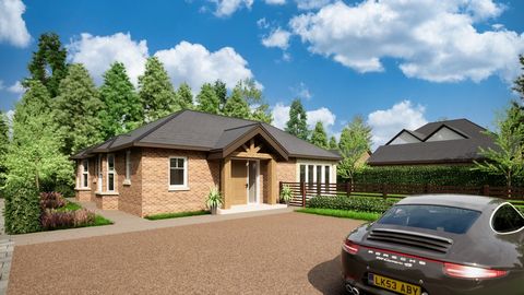A stylish brand new two bedroom bungalow set in the Green Meadows development from Grosvenor Homes. The accommodation comprises of an entrance hallway, a gorgeous open plan lounge/kitchen/dining room with an abundance of space. The kitchen is modern ...