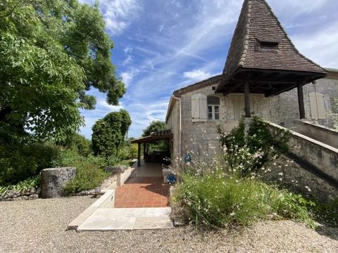 walk round video available upon request This beautiful 3 bed stone house and its iconic pigeonnier has a lovely, well-established garden, a heated pool and a guest house. The property benefits from oil fired central heating, with radiators throughout...
