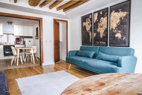 ## Space It is a 45 square meters well furnished apartment with a large living room, a pretty room with space and dressings and a small room with a single bed, an open kitchen, separate bathroom. We provide fresh towels, bed linens. It has free wifi ...