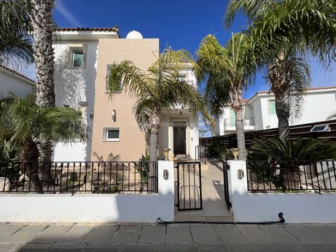 3 bedroom, 2 bathroom, 1 WC, stunning detached villa with private swimming pool, TITLE DEEDS ready to transfer, less than 400m to the beach in Protaras - MES111DP This is a fantastic opportunity to own a property which is located just 400m from the b...
