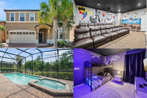 Welcome to Windsor at Westside, your ultimate vacation retreat! This PROFESSIONALLY AND TASTEFULLY FURNISHED 9-bedroom, 6-bathroom home is not just a perfect getaway but also a smart investment opportunity. Step inside to discover THEMED ROOMS that m...