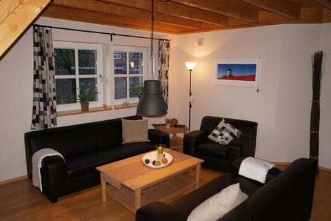 The house, in the modern country house character, is calm but centrally located in the Groß-Breken district. There are two apartments in the house, apartment eG for up to 2 people, apartment floor for up to 4 pers. This advertisement is for the apart...