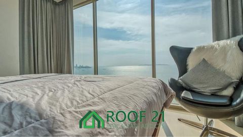 Riviera Wongamat condo for sale with tenants . 2bedrooms, 2 bathrooms apartments offer views of all rooms with sea views. Kitchen and furniture are imported equipment from Europe. Fully equipped in the room. The spacious living space on the 26th floo...