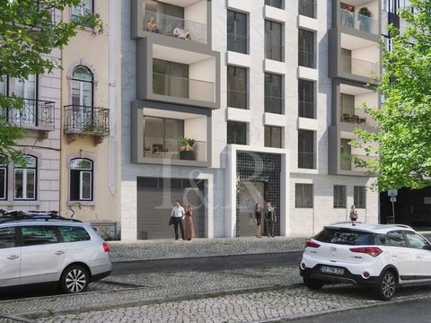 Spacious three-bedroom apartment of 170 sqm, located in the Bocage 65 development in Avenidas Novas, Lisbon. This three-bedroom apartment has an entrance hall, a guest bathroom, a 16 sqm kitchen with a laundry area and pantry, a 31 sqm living room an...