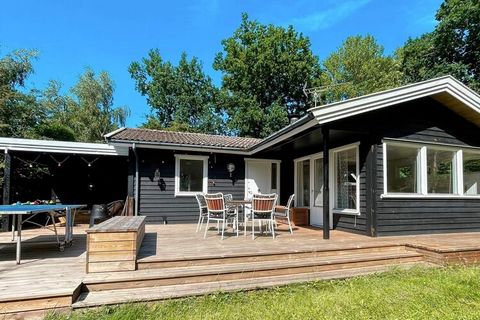 In Klint you will find this fantastic holiday home that has everything a real holiday home experience should have. Cosiness, originality and attention to detail. The cottage consists of three rooms, bathroom and kitchen and living room in one. There ...