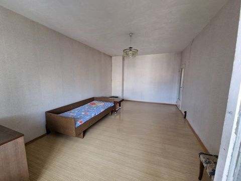 For sale one-bedroom apartment in Trakia. Distribution: bedroom, kitchen, living room, bathroom and toilet together and two terraces. The apartment has no improvements. Available unfurnished! EAST/WEST exposure. It is close to playgrounds, grocery st...